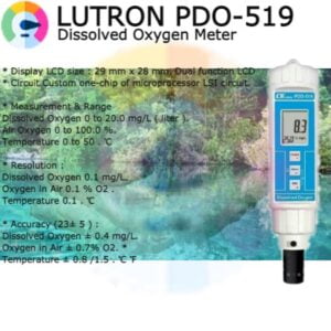 Lutron PDO-519 Dissolved Oxygen Meter
