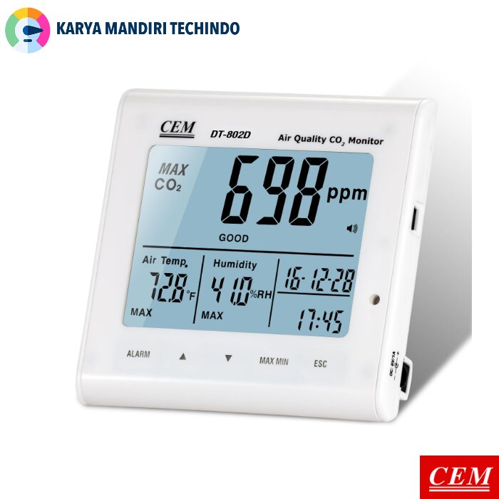 CEM DT-802D Desktop Indoor Air Quality | CEM Indonesia